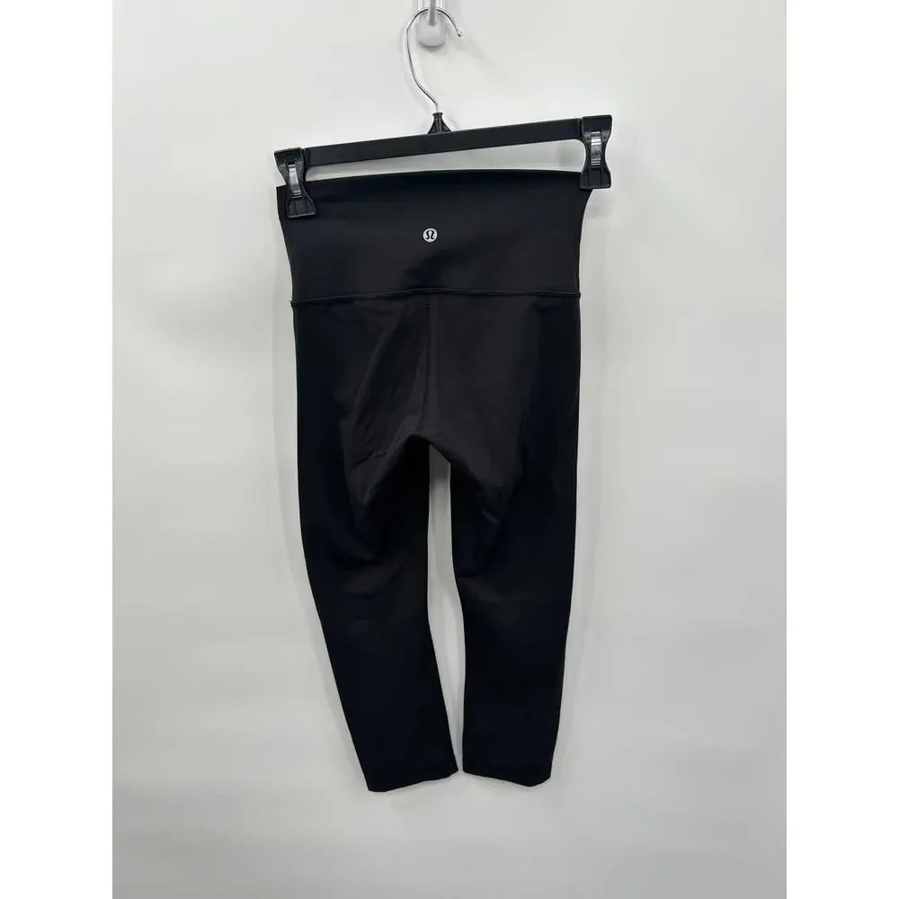 LULULEMON Wunder Under Crop (Hi-Rise) *Full-On Luxtreme 21" in Black  // 2 - Picture 7 of 8